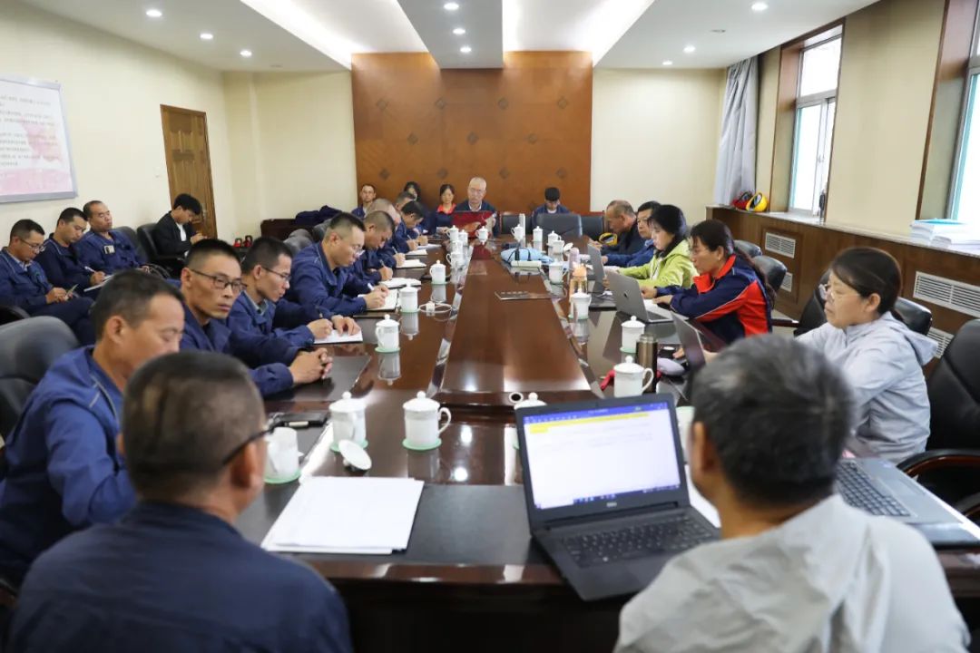县安委办组织专家深入公司开展2023年第三季度专家会诊工作