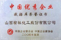 2004年中国优秀企业